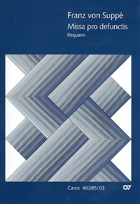 SUPPE V.F. - MISSA PRO DEFUNCTIS - REQUIEM SOLISTA CORO Y ORQUESTA