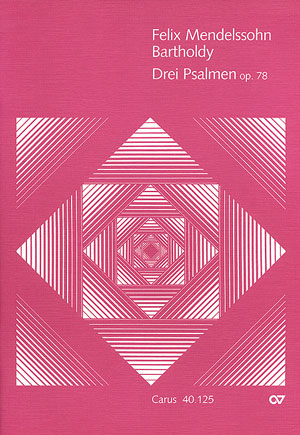MENDELSSOHN F. - SALMOS OP.78 (3) SOLISTA Y (SATB/SATB) Y DOBLE CORO