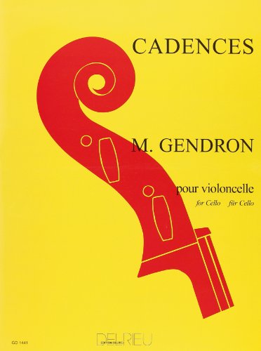 GENDRON - CADENCIAS DE BOCCHERINI -