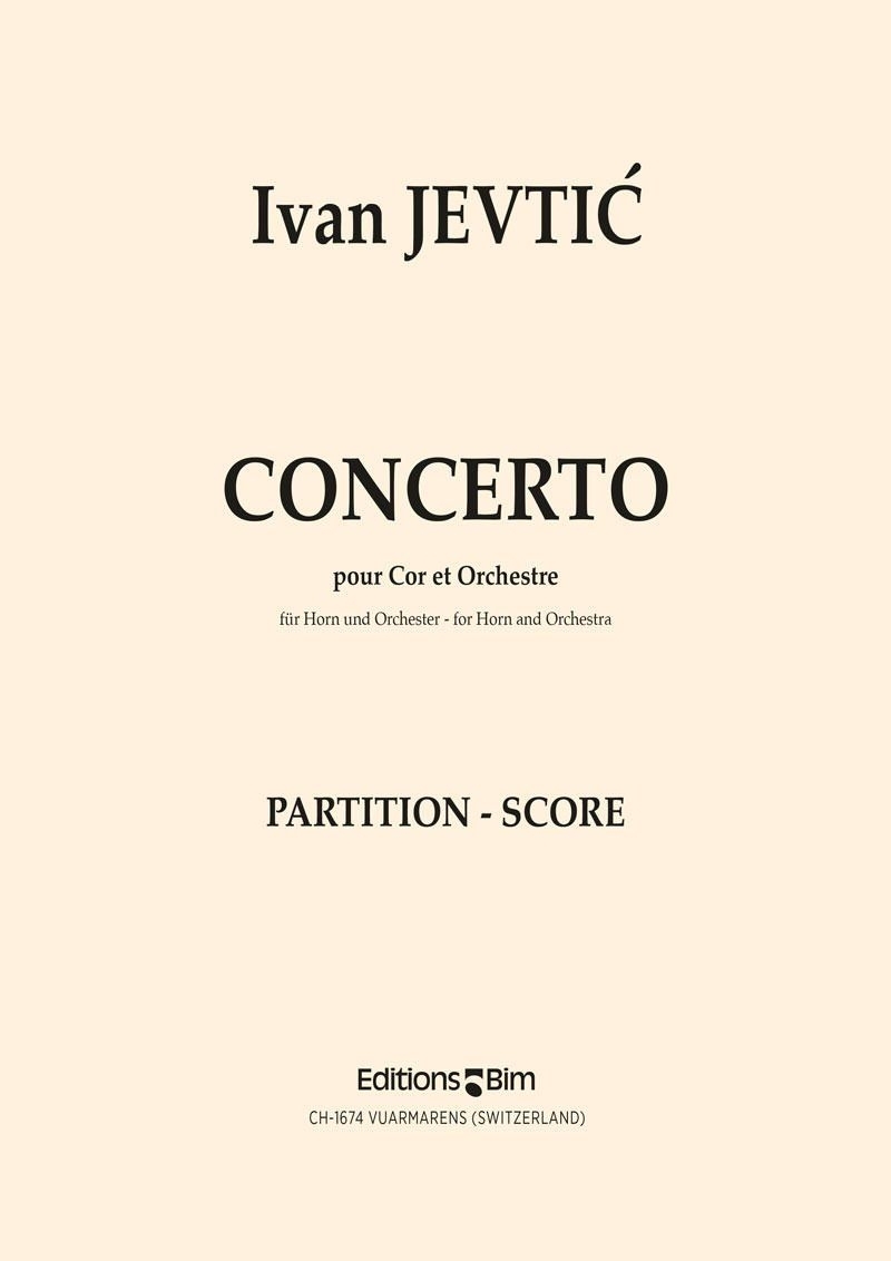 JEVTIC J. - CONCIERTO - (TROMPA/P)