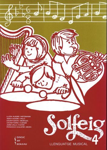 GALOFRE F. - SOLFEIG 4 (6 AUTORES) CATALAN