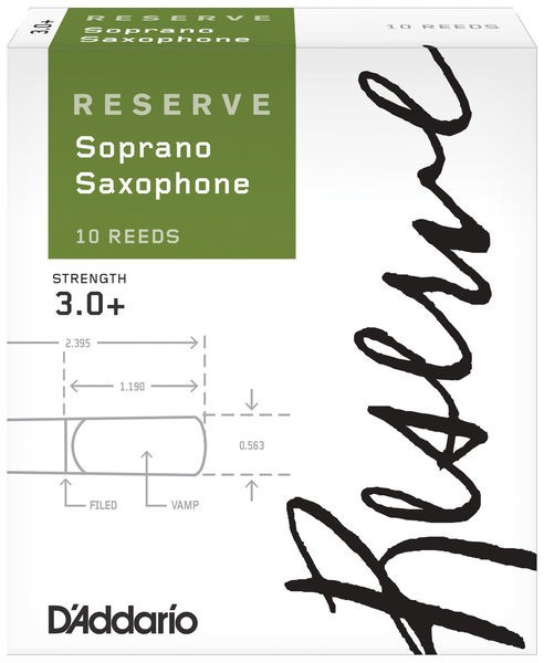 CAÑA SAXO SOPRANO -  D´ADDARIO RESERVE 3 ,00+
