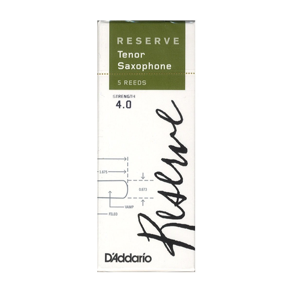 CAÑA SAXO TENOR - D´ADDARIO RESERVE 4