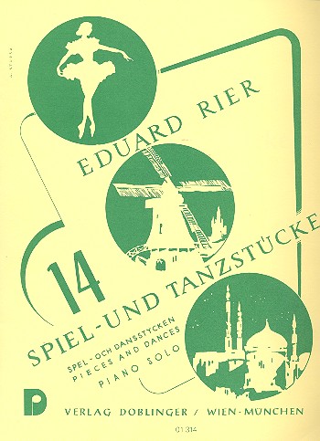 Eduard Rier.- 14 Spiel- und Tanzstücke (PIANO)