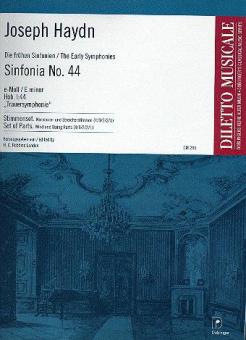 HAYDN J. - SINFONIA MI m HOB 44 PARTES