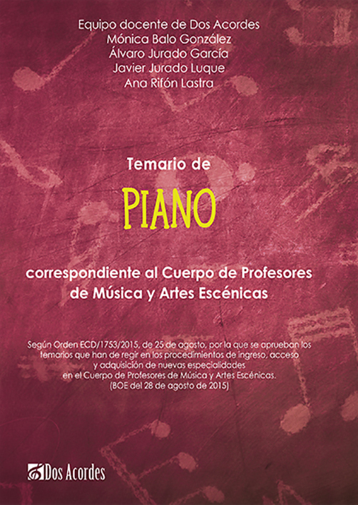 varios -  Temario de Piano