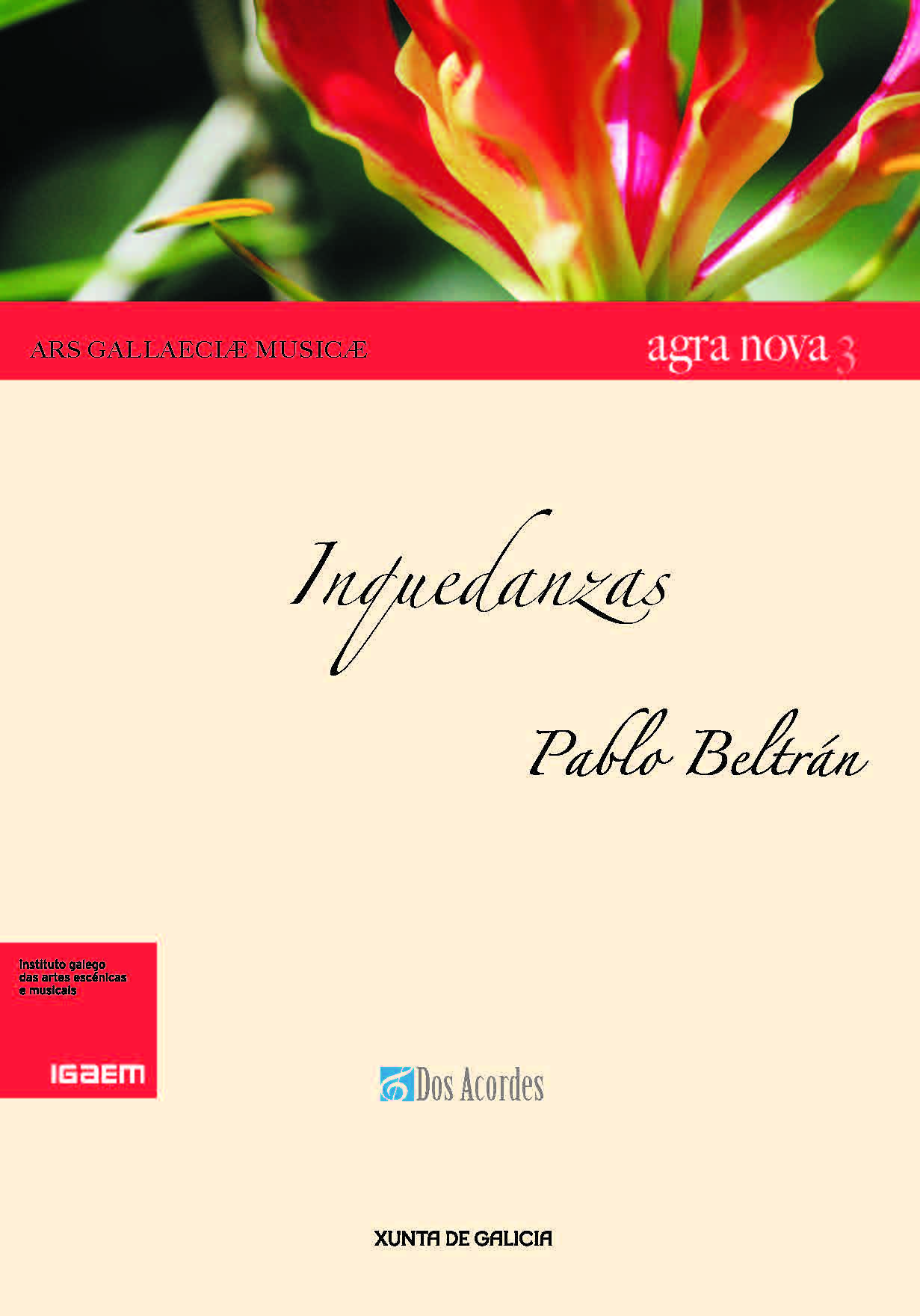 BELTRAN P. - INQUIEDANZAS (QUINTETO DE VIENTO) FL/OB/CL/TROMPA/FG