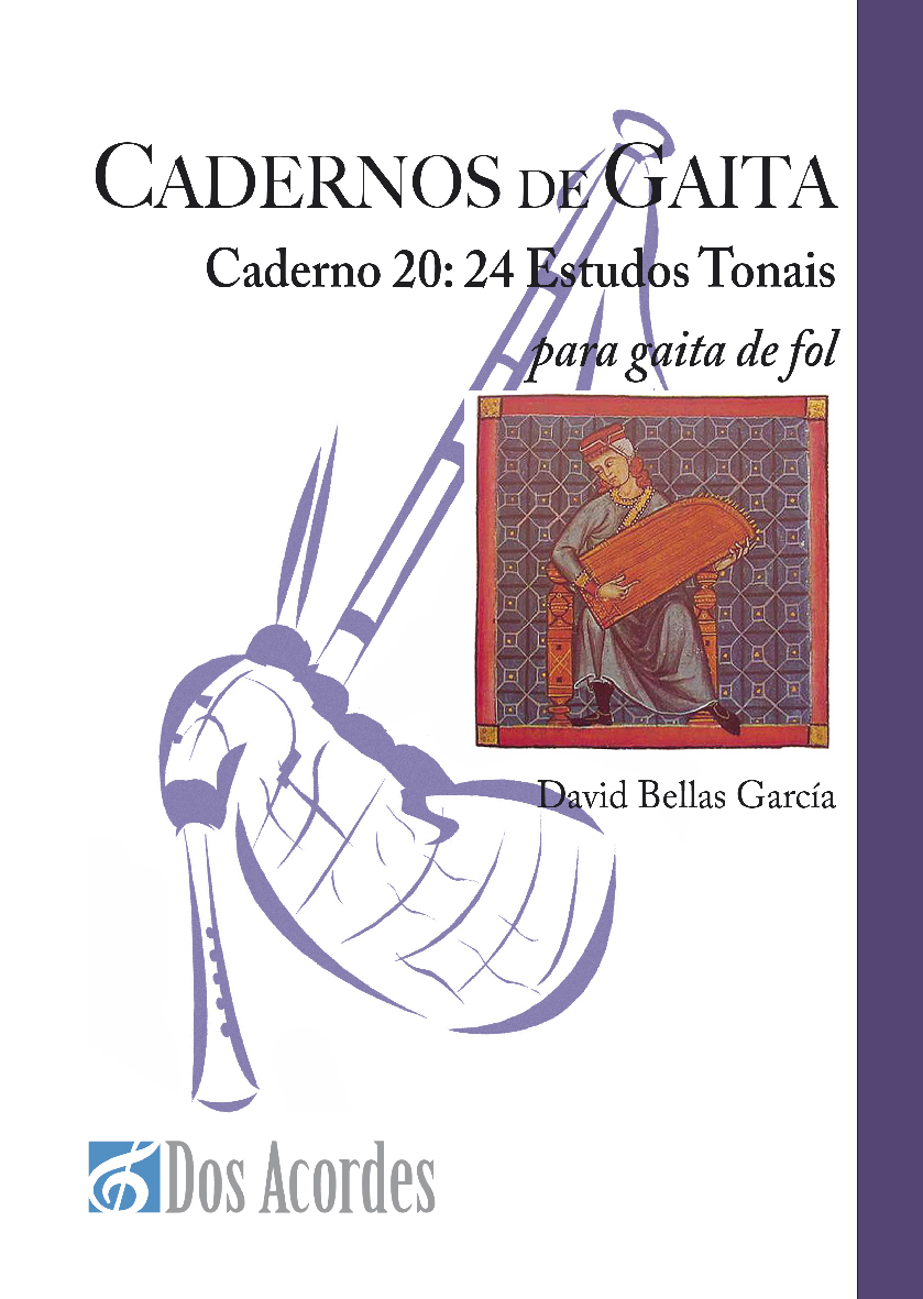 David Bellas García - caderno 20:  24 Estudos Tonais: Para Gaita de Fol