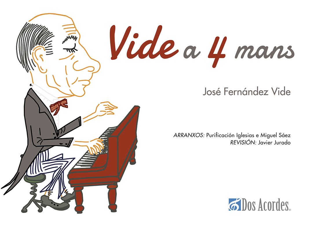 FERNANDEZ VIDE J. - VIDE A 4 MANOS (PIEZAS)