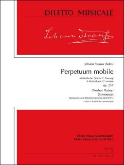 STRAUSS J. - PERPETUUM MOBILE. OP257 PARTES