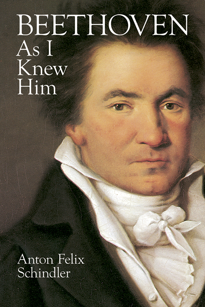 SCHLINDER A.F. - BEETHOVEN AS I KNEW HIM -