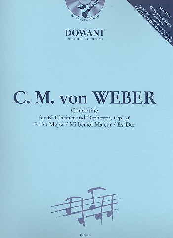 WEBER C.M. - CONCERTINO MIb M CLARINETE - OP.26