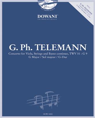 TELEMANN G.P. - CONCIERTO SOL M (+CD) (VA) -