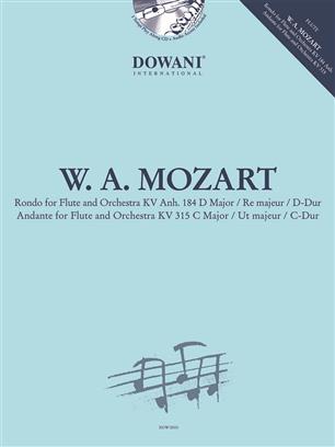 MOZART W.A. - RONDO RE M Y ANDANTE DO M (+CD) (FL) - KV.184/315
