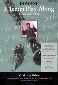 WEBER C.M. - CONCIERTO Nº1 FA m (+CD) (CL) - OP.73 (CAJA) DOW 7010