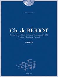 BERIOT CH. - CONCIERTO Nº9 LA m (+CD) (V) - OP.104