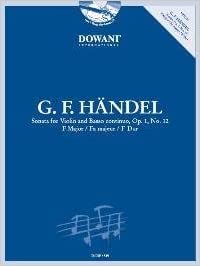 HANDEL G.F. - SONATA FA M OP.1 Nº 12 (+CD)