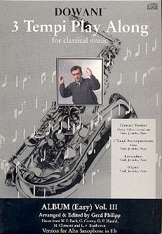 ALBUM - ALBUM V.1,2,3 SAX ALTO (PIANO ACOMPAÑAMIENTO) (AB)(CD) -