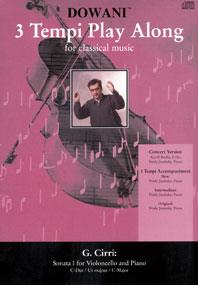 CIRRI G. - SONATA Nº1 DO M (+CD) (VC) CAJA