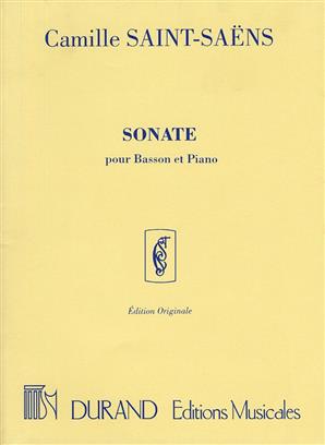 SAINT SAENS C. - SONATA OP.168 FAGOT