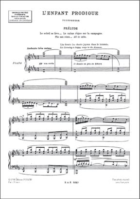 DEBUSSY C. - ENFANT PRODIGUE