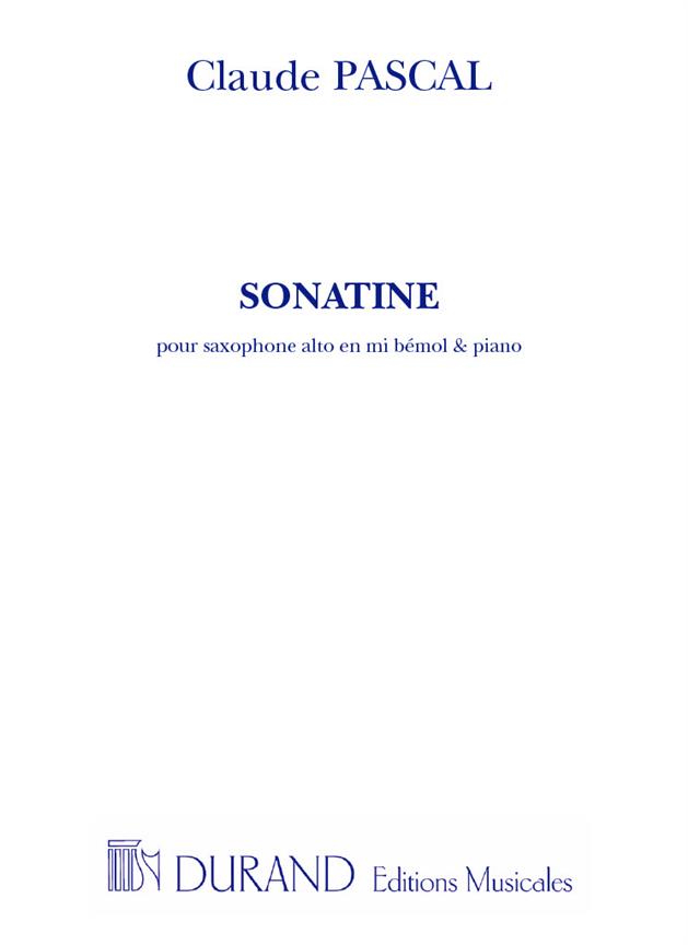 PASCAL C. - SONATINA - (SAXO Y PIANO)