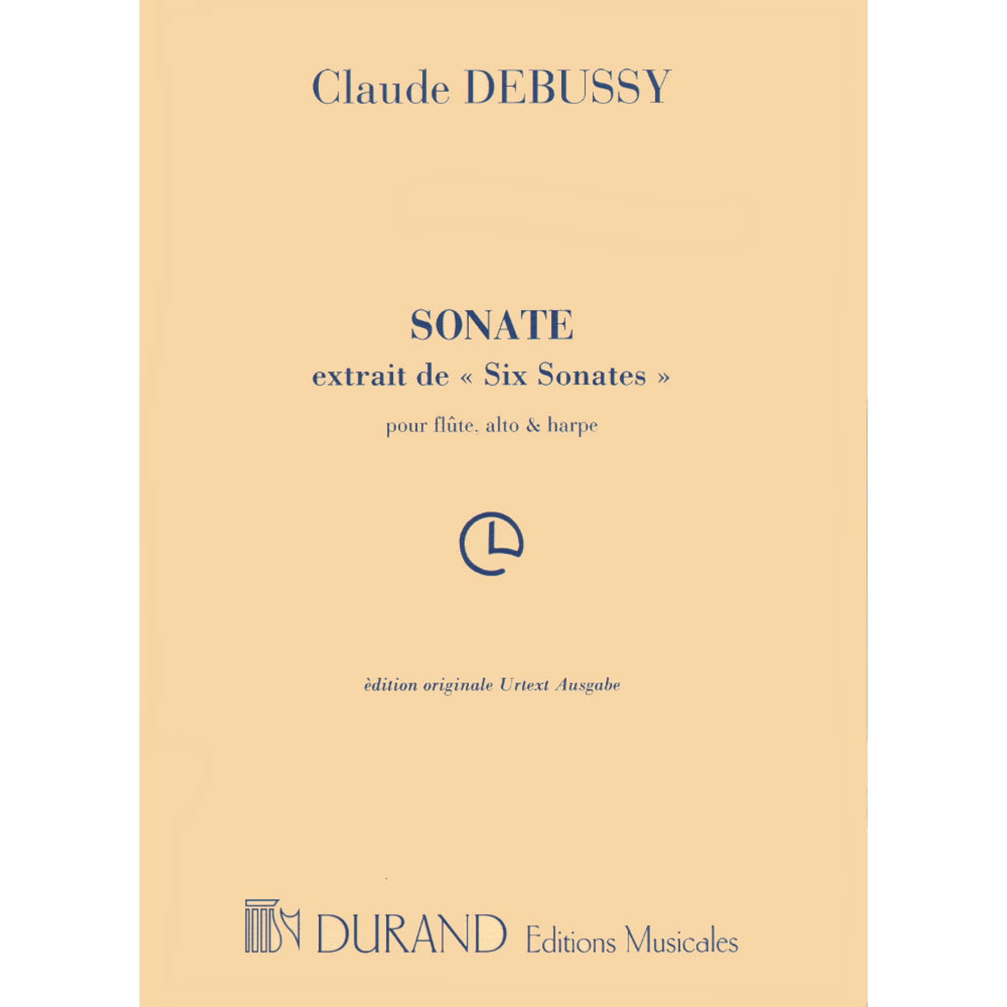 DEBUSSY C. - SONATA FLAUTA VIOLA Y ARPA