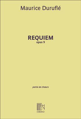 DURUFLE M. - REQUIEM - OP.9
