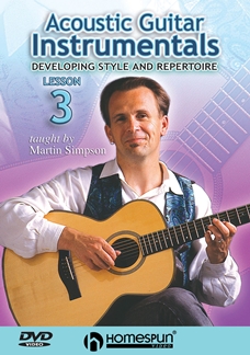 SIMPSON M. - ACOUSTIC GUITAR INSTRUMENTALS LESSON 3 (DVD)