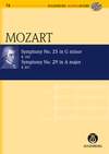 MOZART W.A. - SINFONIAS Nº25 SOLM KV183 Y Nº 29 LA M KV201