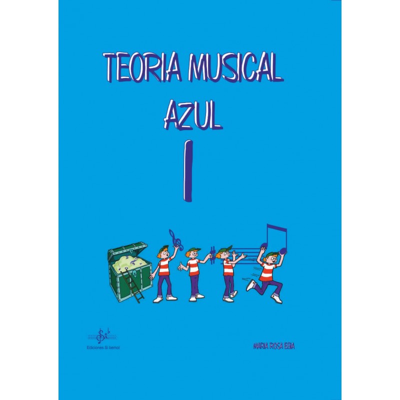 EGIA M.R. - FICHAS DE TEORIA MUSICAL AZUL Vº1