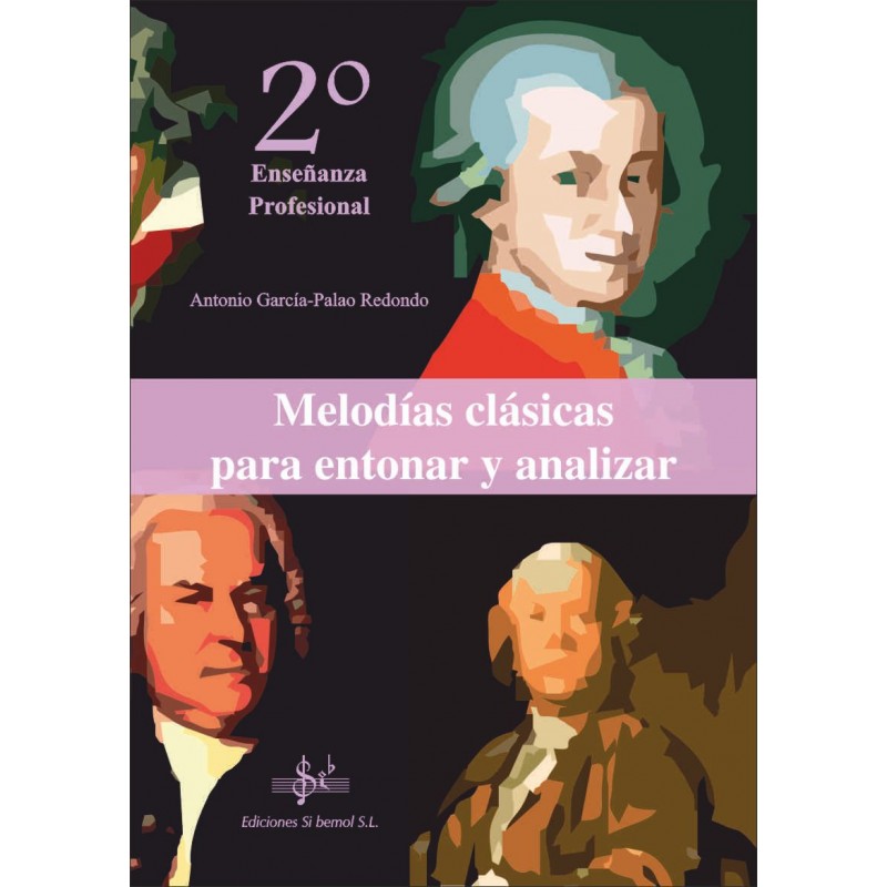 GARCIA / REDONDO - MELODIAS CLASICAS PARA ENTONAR Y ANALIZAR - 2º  (ENSEÑANZA PROFESIONAL)