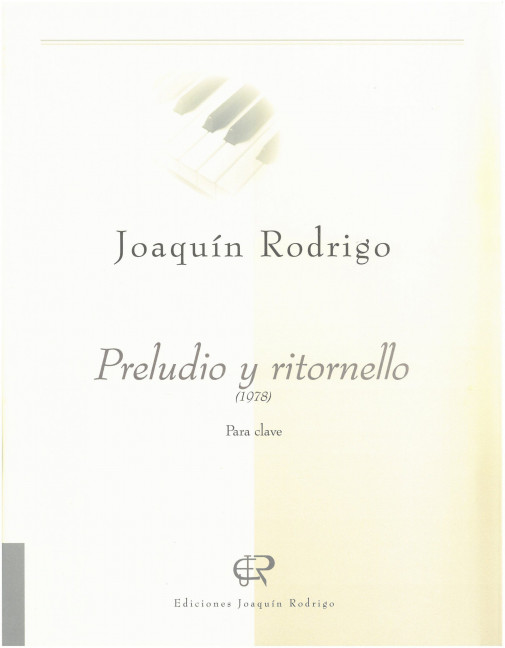 RODRIGO J. - PRELUDIO Y RITORNELLO -