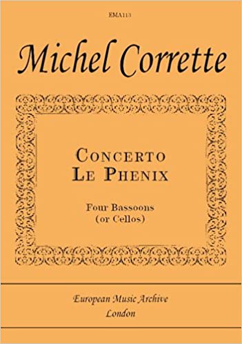 CORRETTE M. - CONCIERTO "LE PHENIX"  (4FG o 4 VC)