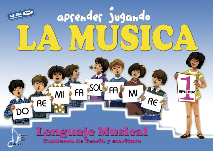 APRENDER JUGANDO LA MUSICA CUADERNO TEORIA Y ESCRITURA (NIVEL 1)) (5 A 7 AÑOS)