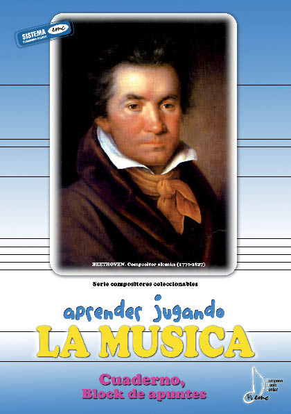 CUADERNO LIBRETA (BLOCK DE APUNTES) APRENDER JUGANDO LA MUSICA