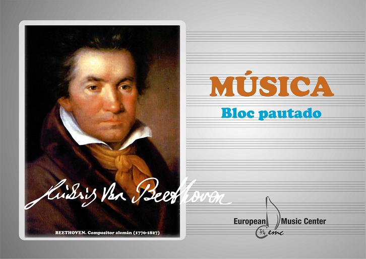 BLOCK - (ESPIRAL) GRANDE APAISADO 10 PAUTAS (BEETHOVEN)