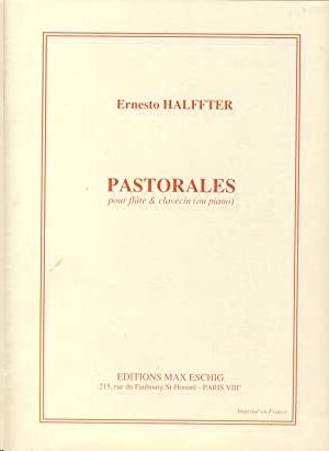 HALFFTER E. - PASTORALES (FLAUTA Y PIANO)