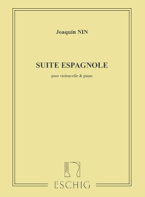 NIN J. - SUITE ESPAÑOLA VIOLIN Y PIANO