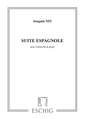 NIN J. - SUITE ESPAÑOLA - CELLO Y PIANO -