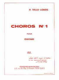 VILLA LOBOS H. - CHOROS Nº1 -