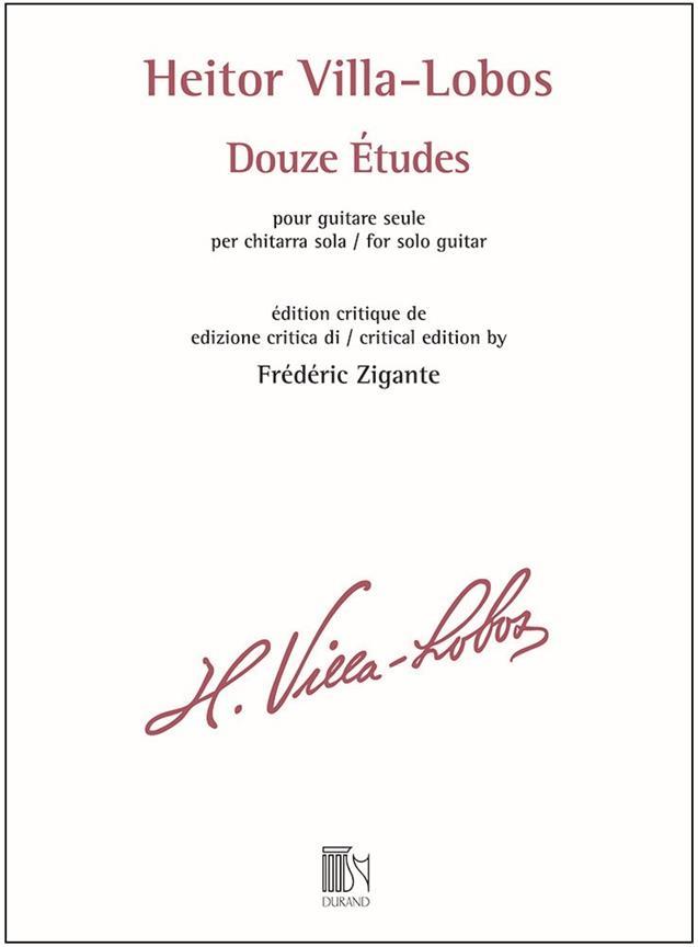 VILLA LOBOS H. - ESTUDIOS (12) REV.ZIGANTE