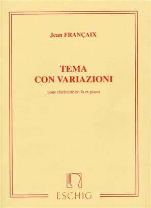 FRANCAIX J. - TEMA CON VARIACIONES -