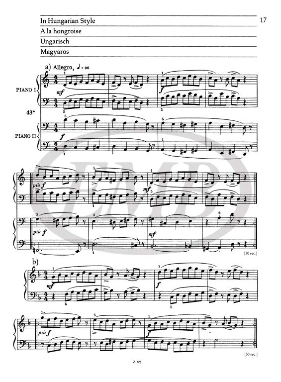 BARTOK B. - MIKROKOSMOS PIANO 2