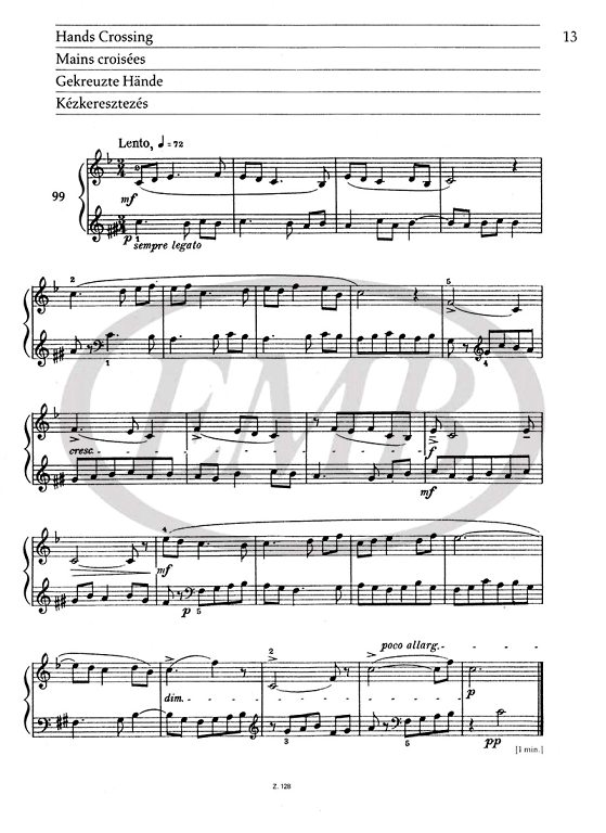 BARTOK B. - MIKROKOSMOS PIANO 4
