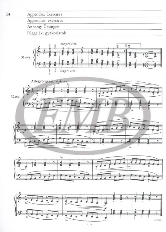 BARTOK B. - MIKROKOSMOS PIANO 4