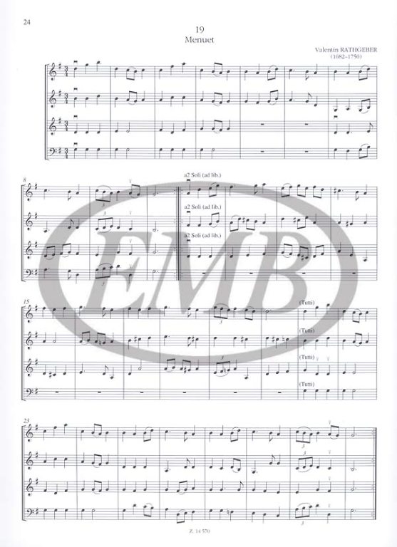 ZEMPLENI L. - MUSICA BARROCA
