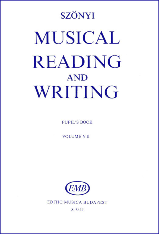 SZONYI E. - MUSICAL READING AND WRITING V.7 -