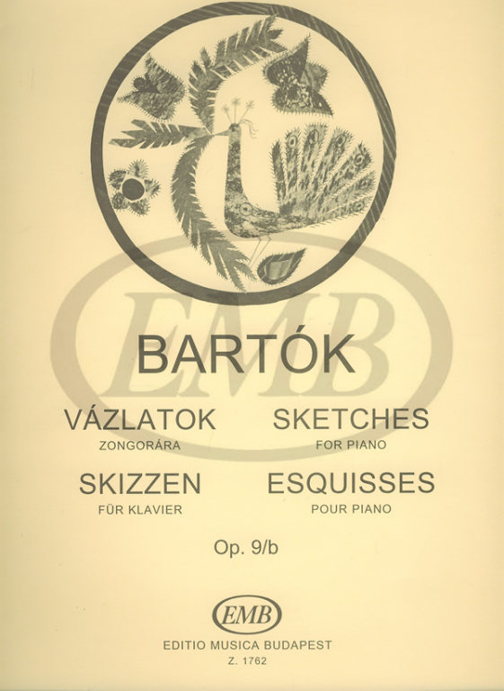 BARTOK B. - BOCETOS (ESQUISSES) - OP.9B