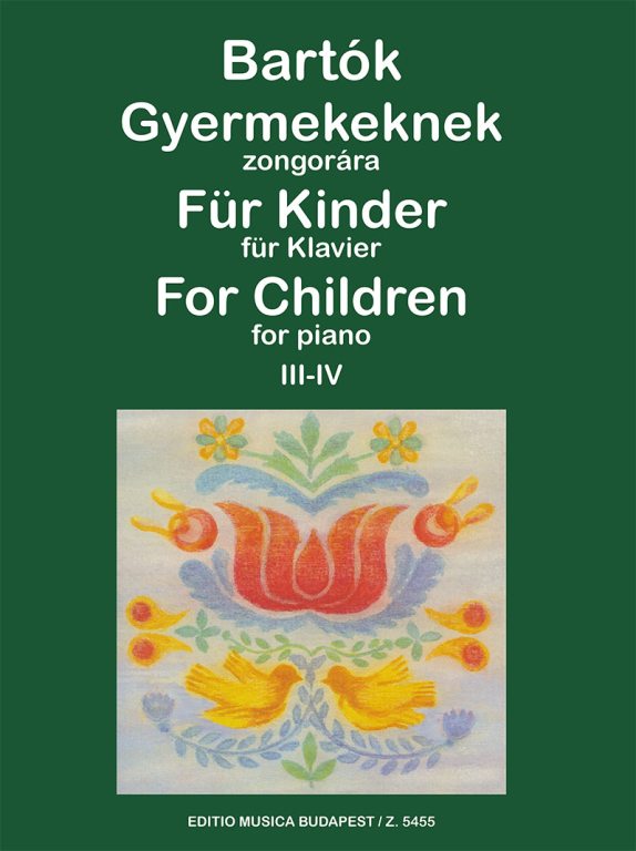BARTOK B. - FOR CHILDREN V.3-4 -